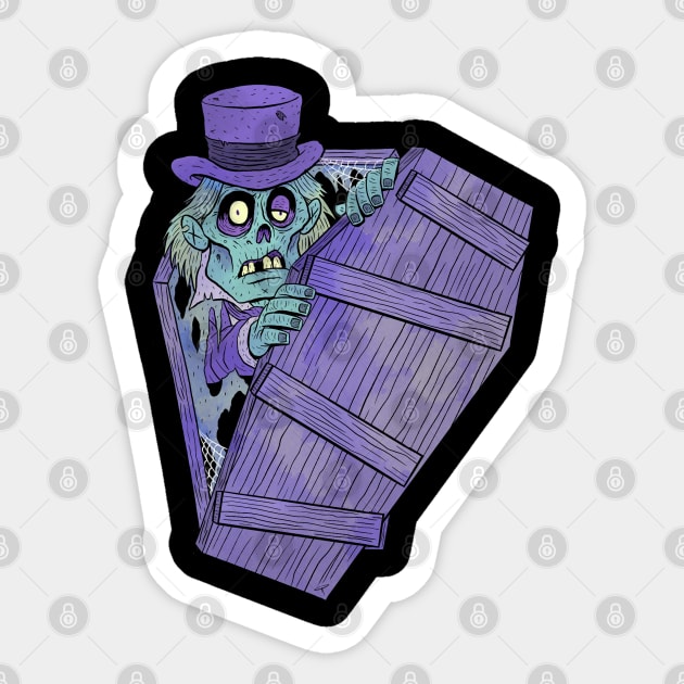 Coffin Breaker Sticker by chrisraimoart